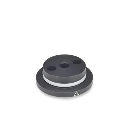 Otto Ganter Reference Flange for Control Knob GN 723.4, GN 723.3